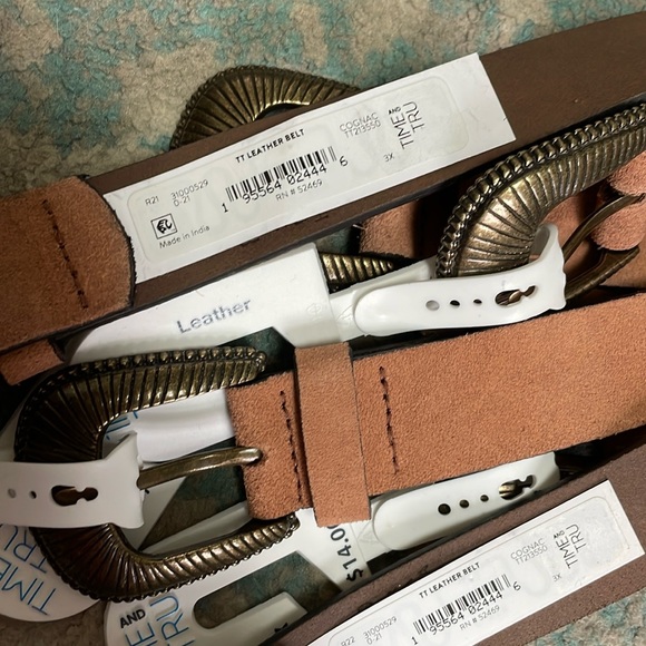 NWT 100% Leather Belt - Picture 3 of 5